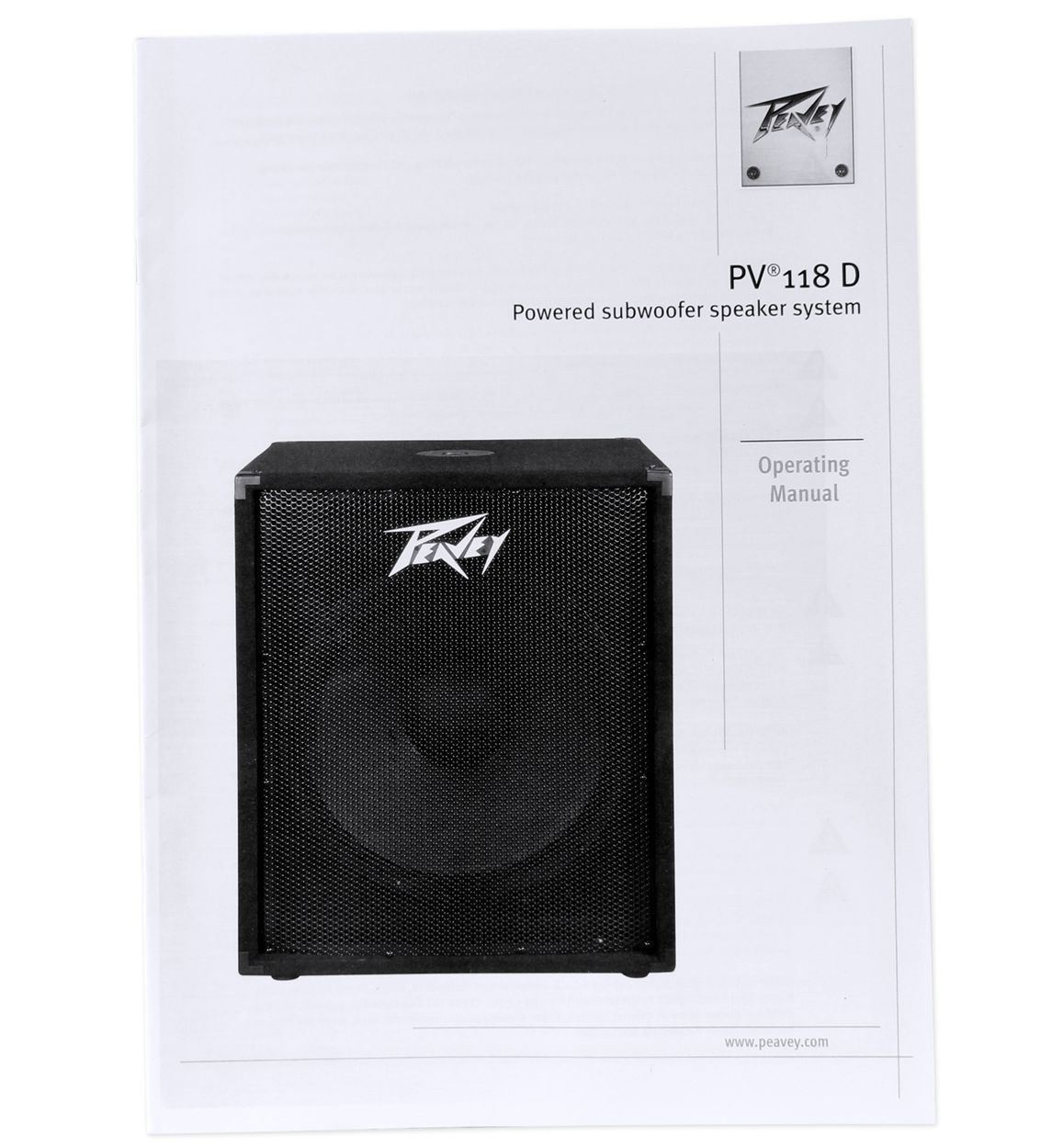 Peavey PV 118D 18" 300 Watt Powered Subwoofer Class D Active Sub PV118D ...