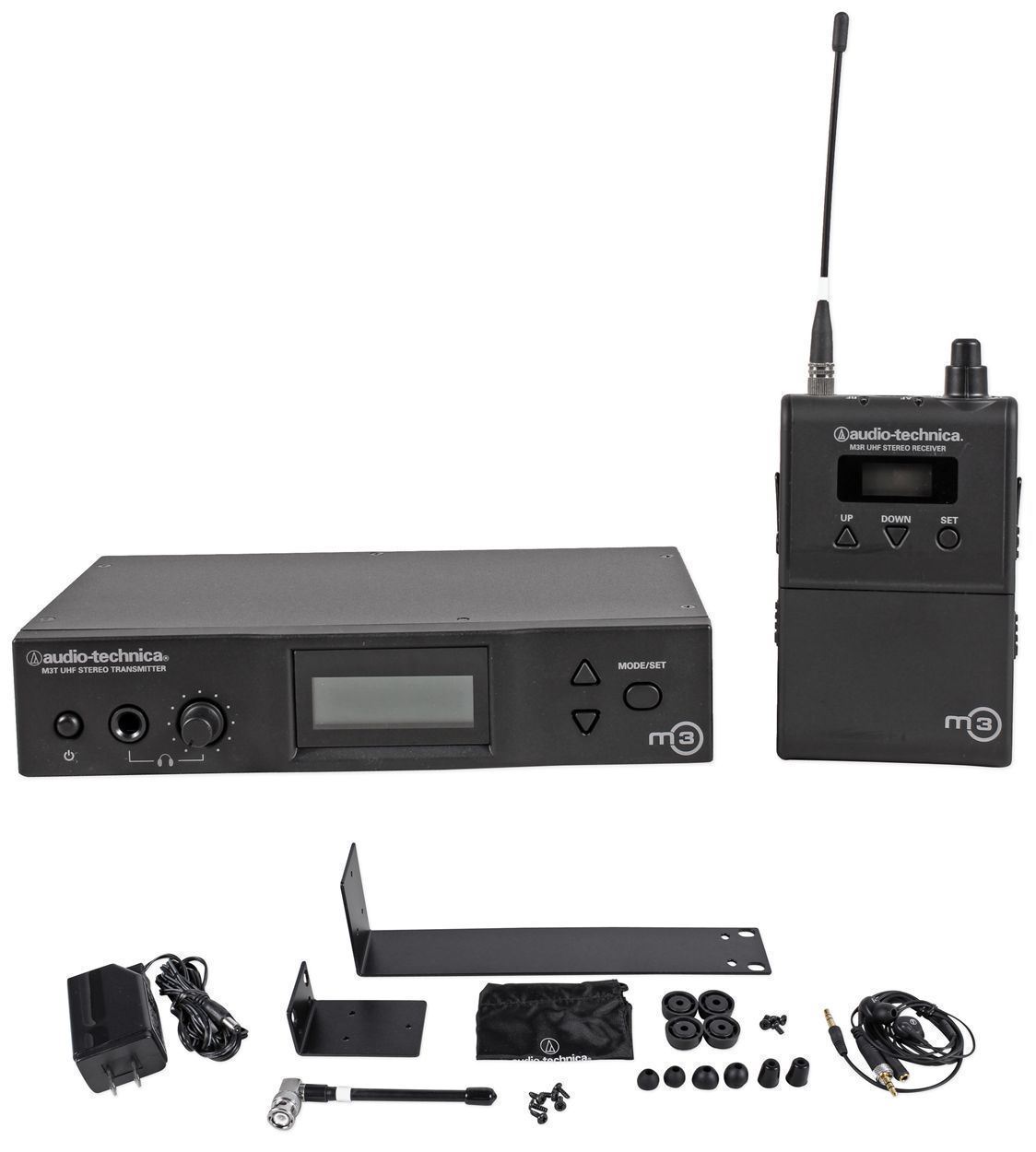 Audio Technica M3M Professional Wireless InEar UHF Monitor System w