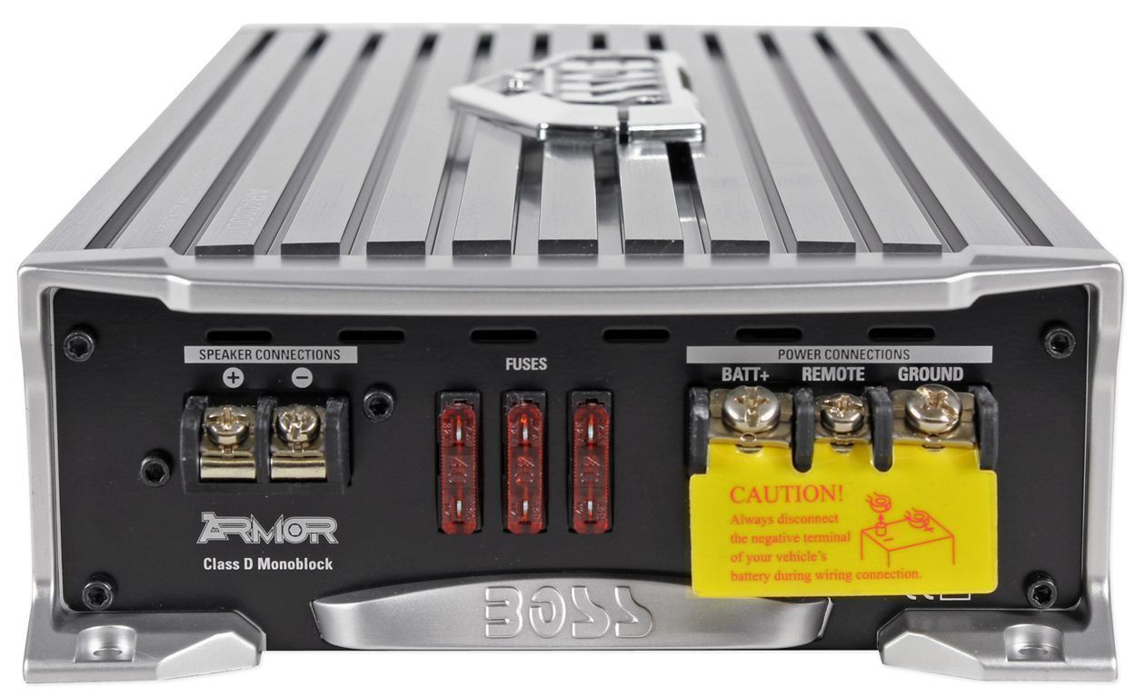 Boss Armor AR4000D 4000 Watt Mono Car Audio Class D Power Amplifier Amp