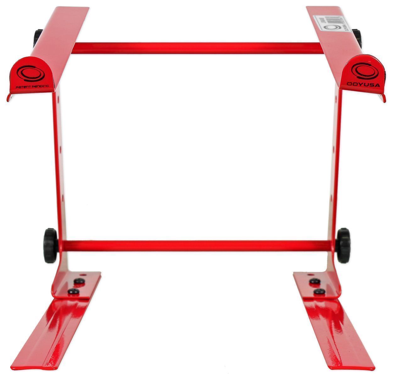 Odyssey LSTAND RED Red Adjustable DJ Laptop Stand +Case/Table Clamps L