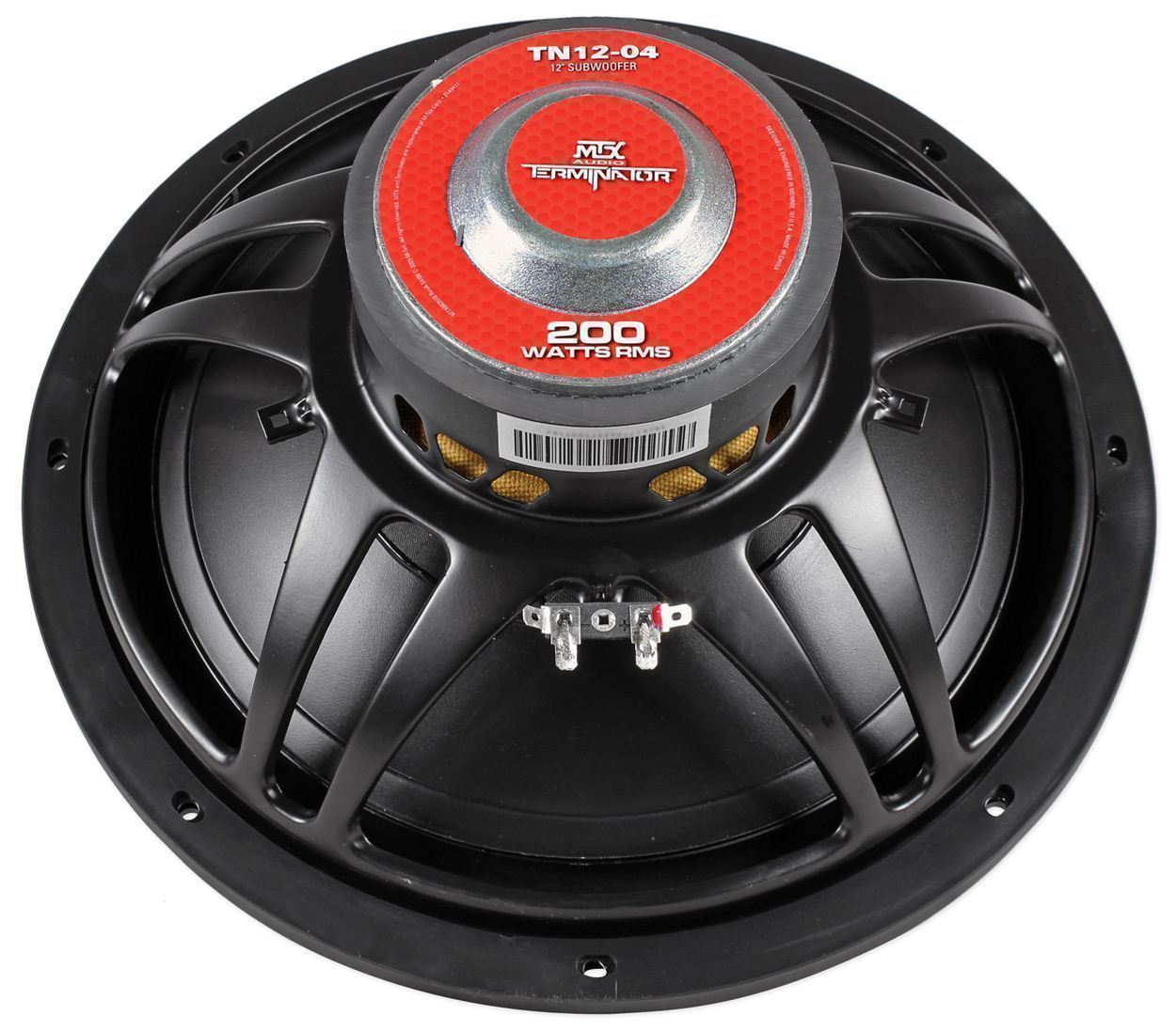 MTX Terminator TN12-04 12â 400 Watt 4 Ohm Car Audio Subwoofer Sub TN1204 715442352265 | eBay